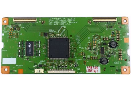 LC370WX1/LCD320W01, 6870C-0060F, T-CON, DIGITAL BOARD, T-CON BOARD, PHILIPS