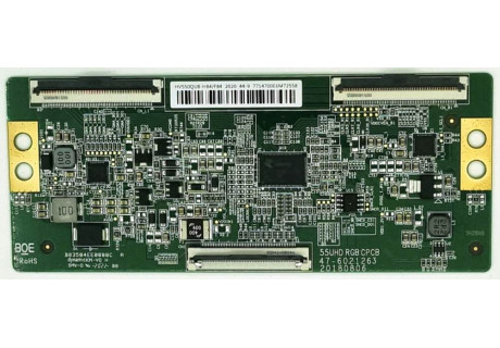 HV550QUB-H84, 55UHD RGB CPCB, 47-6021263, 20180806, BOE, T-con board